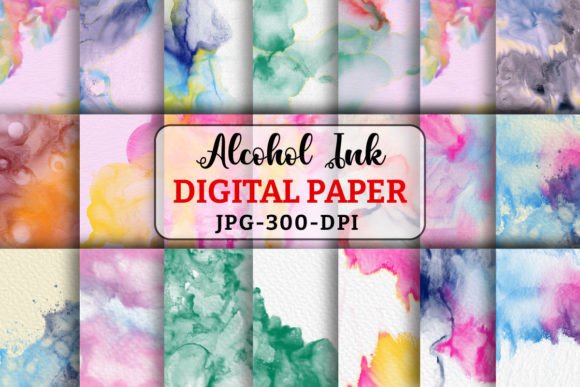Abstract Watercolor Backgrounds for Crafters & Handmade Sellers