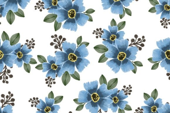 Blue Floral Pattern for Fabric: A Crafter’s Review for Real Projects