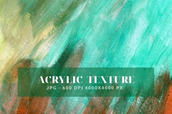Brue Green Watercolor Texture for Marketing & Branding Backgrounds