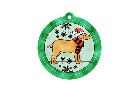 Christmas Ornament with a Labrador Watercolor: A Designer’s Review for Real Client Projects