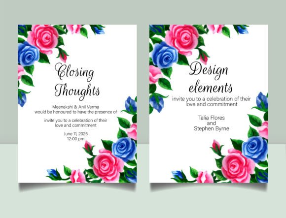 Elegant Engagement Invitation Template for Print Templates That Wow