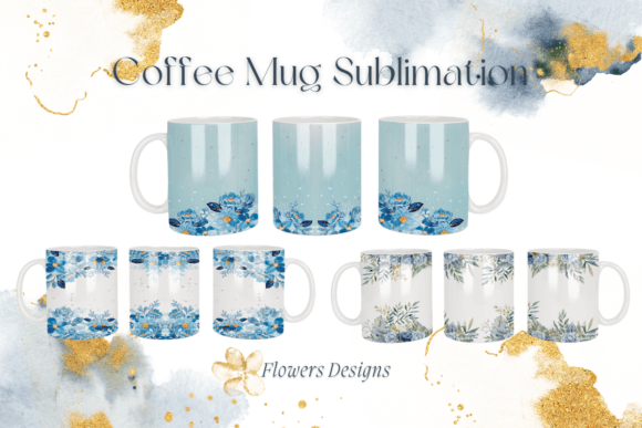 Flowers Watercolor Coffee Mug Bundle Review for Real Embroidery Projects