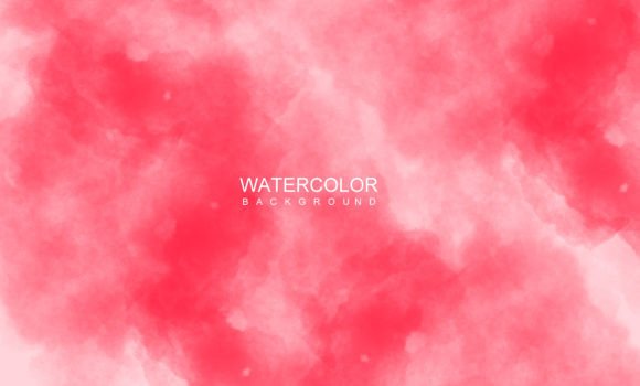 Red Rose Watercolor Background: A Stitch Test