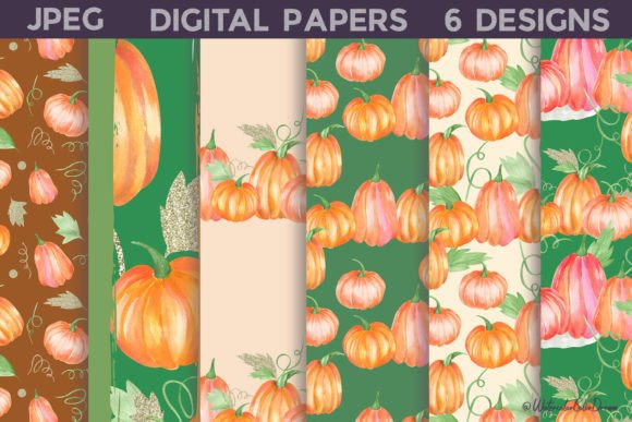 Thanksgiving Digital Paper: Patterns for Brand Campaigns