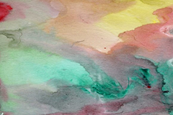 Watercolor Green Red Texture: A Fresh Background for Brand Storytelling