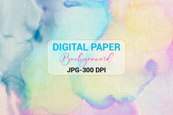 Watercolor Ink Paper Texture Backgrounds for Crafts