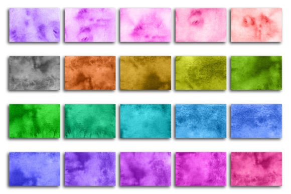 Watercolor Texture Sublimation Set 404 for Branding and Marketing Backgrounds