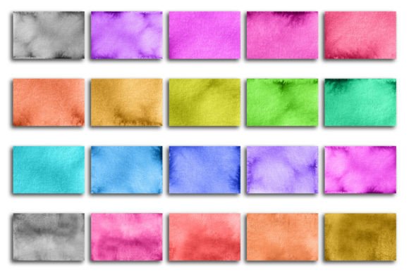 Watercolor Texture Sublimation Set 412 for Backgrounds
